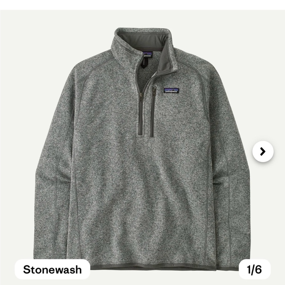 Patagonia Gray Fleece Pullover